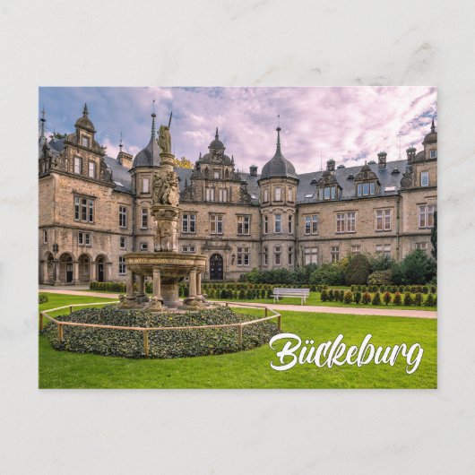 Carte Postale Château de Buckeburg, Allemagne (Devant)