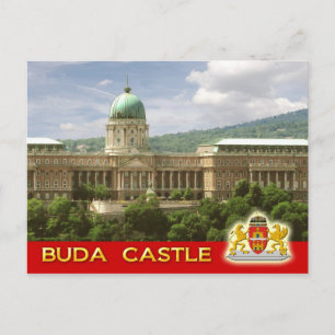 Carte Postale Château de Buda à Budapest, Hongrie