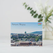 Carte Postale Château de Buda - Budapest, Hongrie (Debout devant)