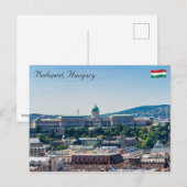 Carte Postale Château de Buda - Budapest, Hongrie (Devant / Derrière)