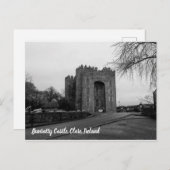 Carte Postale Château de Bunratty, Clare, Irlande (Devant / Derrière)