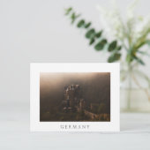 Carte Postale Château de Burg Eltz dans le brouillard matinal (Debout devant)