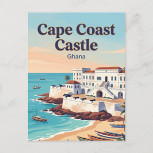 Carte Postale Château de Cape Coast Ghana