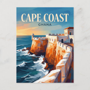 Carte Postale Château de Cape Coast Ghana