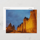 Carte Postale Château de Carcassonne, France (Devant / Derrière)