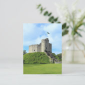 Carte Postale Château de Cardiff - Gardien II (Debout devant)