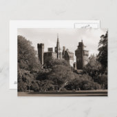 Carte Postale Château de Cardiff II - Sepia (Devant / Derrière)