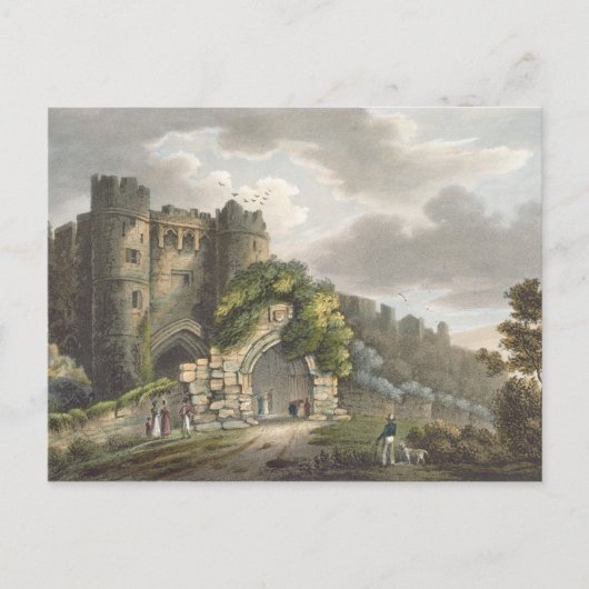 Carte Postale Château de Carisbrook, from 'The Isle of Wight Ill (Devant)