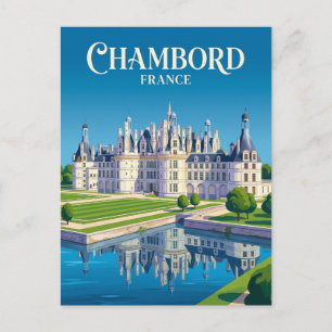 Carte Postale Château de Chambord France