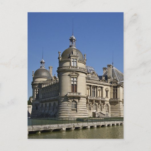 Carte Postale Château de Chantilly, Oise France (Devant)