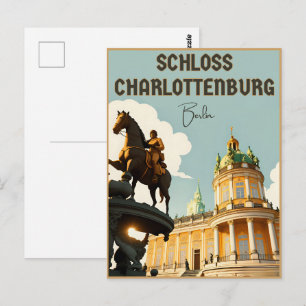 Carte Postale Château de Charlottenbourg - Palais de Charlottenb