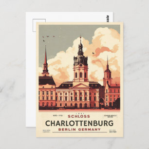 Carte Postale Château de Charlottenburg - Château de Charlottenb