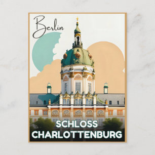 Carte Postale Château de Charlottenburg - Palais de Charlottenbu