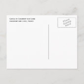 Carte Postale Château de Chaumont-sur-Loire, France (Dos)