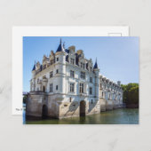 Carte Postale Château de Chenonceau dans la vallée de la Loire - (Devant / Derrière)