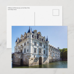 Carte Postale Château de Chenonceau dans la vallée de la Loire -