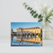Carte Postale Château de Chenonceau, France (Debout devant)