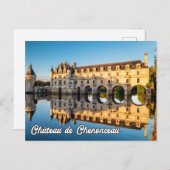 Carte Postale Château de Chenonceau, France (Devant / Derrière)