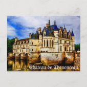 Carte Postale Château de Chenonceau. France. (Devant)