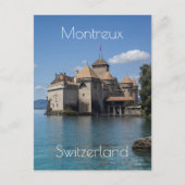 Carte Postale Château de Chillon à Montreux, Suisse (Devant)