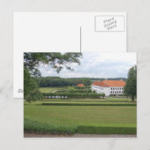 Carte Postale Château de Clausholm, Hadsten, Danemark. (Devant / Derrière)