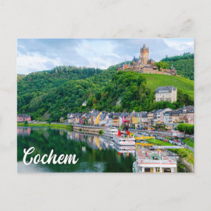 Carte Postale Château de Cochem, Allemagne