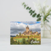 Carte Postale Château de Cochem, Allemagne (Debout devant)