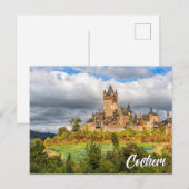 Carte Postale Château de Cochem, Allemagne (Devant / Derrière)