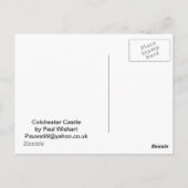 Carte Postale Château de Colchester (Dos)