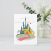 Carte Postale Château de conte de fées (Debout devant)