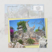 Carte Postale Château de Coral, Homestead, Floride (Devant / Derrière)