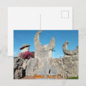 Carte Postale Château de Coral, Miami (Devant / Derrière)