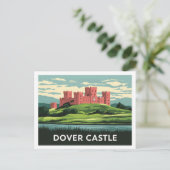 Carte Postale Château de Dover (Debout devant)