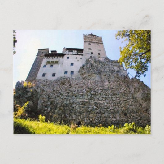 Carte Postale Château de Dracula, Bran, Regard (Devant)