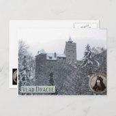 Carte Postale Château de Dracula, photo Vintage (Devant / Derrière)