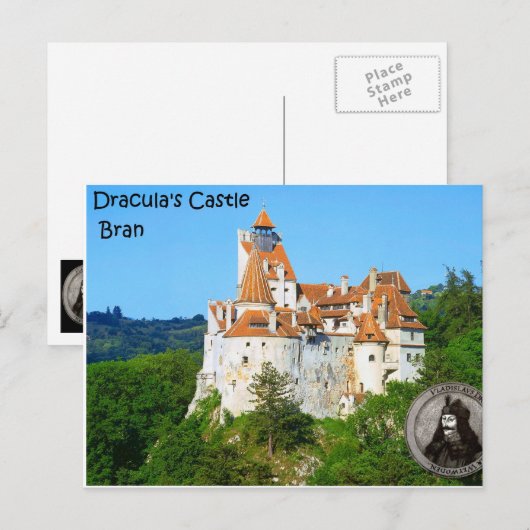 Carte Postale Château de Dracula, son (Devant / Derrière)