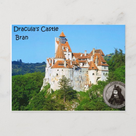 Carte Postale Château de Dracula, son (Devant)