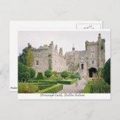 Carte Postale Château de Drimnagh, Irlande de Dublin. (Devant / Derrière)