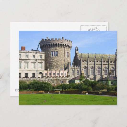 Carte Postale Château de Dublin (Devant / Derrière)
