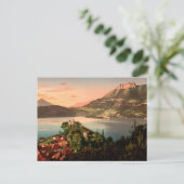 Carte Postale Château de Duingt, Annecy, France (Debout devant)