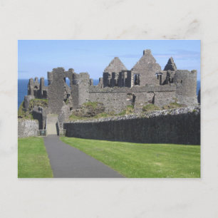 Carte Postale Château de Dunluce près de Bushmills et Portrush,