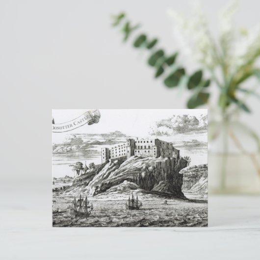 Carte Postale Château de Dunnottar (Debout devant)