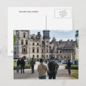 Carte Postale Château de Dunrobin, Écosse (Devant / Derrière)