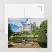 Carte Postale Château de Dunrobin, Écosse, (Devant / Derrière)
