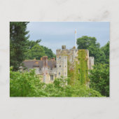 Carte Postale Château de Fairy Tale caché dans la forêt (Devant)