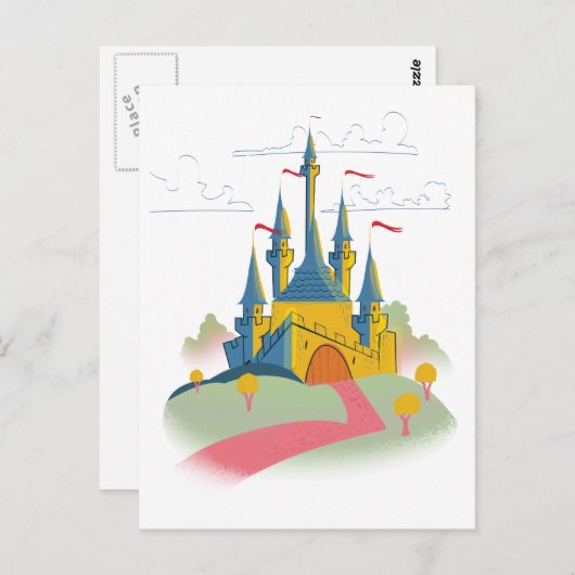 Carte Postale Château de Fairytail (Devant / Derrière)