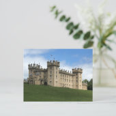 Carte Postale Château de Floors, Kelso, Écosse (Debout devant)