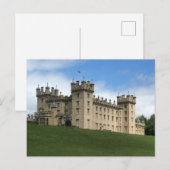 Carte Postale Château de Floors, Kelso, Écosse (Devant / Derrière)