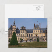 Carte Postale Château de Fontainebleau, France (Devant / Derrière)