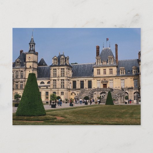 Carte Postale Château de Fontainebleau, France (Devant)